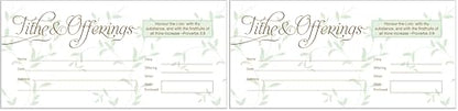 Broadman Offering Envelope, Tithes & Offerings, Bill Size, 52 Count, 2 Pack - size: One Size (Pack of 2)