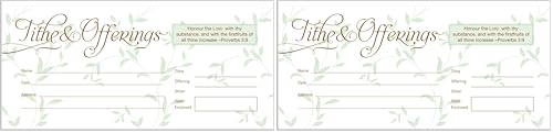 Broadman Offering Envelope, Tithes & Offerings, Bill Size, 52 Count, 2 Pack - size: One Size (Pack of 2)