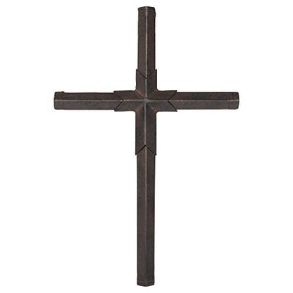 Dicksons Patina Bronze 15 x 12 inch Metal Wall Cross