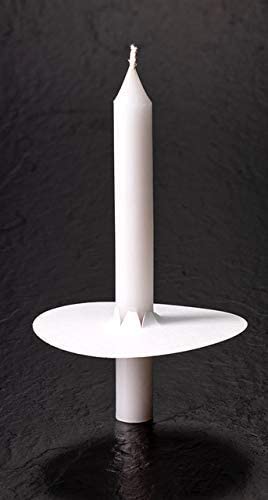 Candlelight Service Candle Bundles (125) 5" x 1/2" White Church Vigil Candles