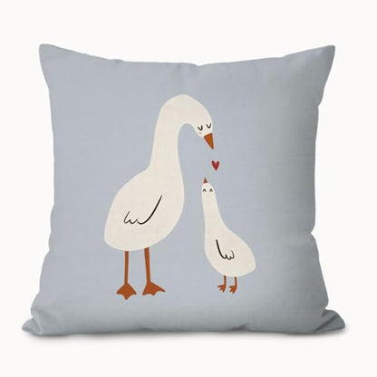Nursery Decor Pillow Covers 18x18,Kids Room Throw Pillow Cover - color: Goose