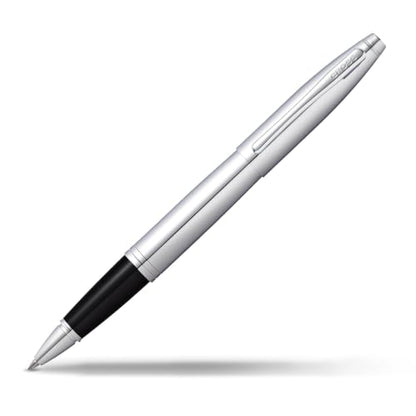 Cross Calais Rollerball Pen, Polished Chrome, Medium Point, Black Ink - color: Polished Chrome