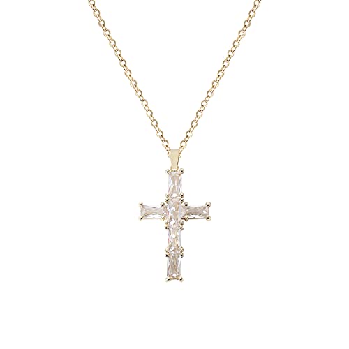 Cross Pendant Necklace for Women Jewelry Gold Cross Necklaces for Women Cross Necklace Minimalist Trendy Jewelry Valentines Day - style: CN13
