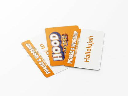 Hood Charades : Praise Break Edition Gospel Church Party Card Game, Act It Out & Talk It Out Challenges that spark laugh out loud rounds at game night, fellowships, reunions, cookouts, and kickbacks