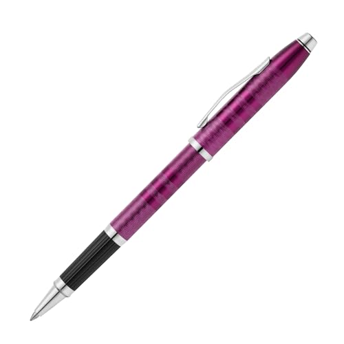 Cross Century II Midnight Plum Rollerball Pen, Medium Point, Black Ink - color: Silver