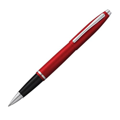 Cross Calais Rollerball Pen, Matte Metallic Crimson, Black Ink - color: Matte Metallic Crimson