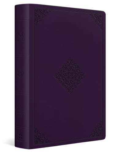ESV Giant Print Personal Size Bible, Red Letter (TruTone, Lavender, Ornament Design): Holy Bible, English Standard Version