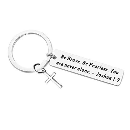 Xiahuyu Christian Keychain - Bible Verse Baptism & Communion Gift - Inspirational Religious Gifts for Women & Men - color: Christian-2