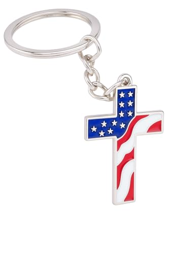 Christian Cross Keychains Bible Verse Religious Gifts