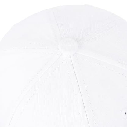 Christian Jesus Hats for Men & Women - Cross Logo Faith Baseball Caps - Ideal Religious Gifts for Thanksgiving and Christmas - color: White