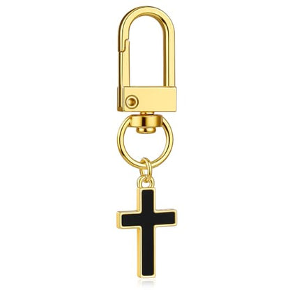 Cross Keychain – Cool Keychains Gifts for Christian, Baptism, Holidays, Keychains for Car Keys - color: Cross6