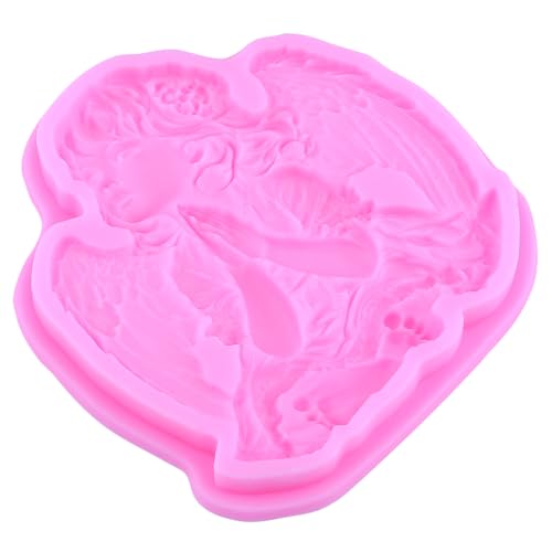 Angels Clouds Silicone Mold Cherubic Angels Fondant Mold