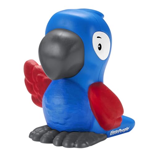 Fisher-Price Replacement Part Little People Noah's Ark Bible Story Playset HNG03 - Replacement Blue and Red Parrot Bird Figure