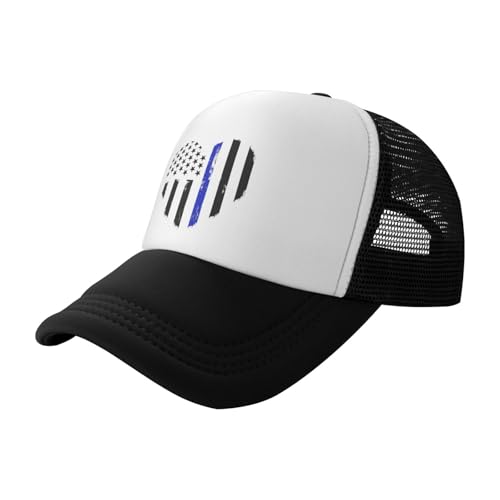 MOLAIGIN Trucker Hat, Adjustable Snapback Hat, Baseball Cap for Men Women, Breathable Mesh for Casual Wear - color: Black13