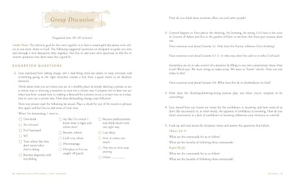 Making Peace with What I Can't Control Bible Study Guide plus Streaming Video: Find Relief from the Exhaustion of Overthinking, Trying to Fix Others, and Wanting to Figure It All Out