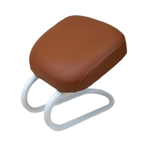 Menolana Kneeling Meditation Stool Seat Ergonomic Adults Gift, Sturdy Women Portable Prayer Bench, Meditation Bench for Yoga Studio, Brown - color: Brown C