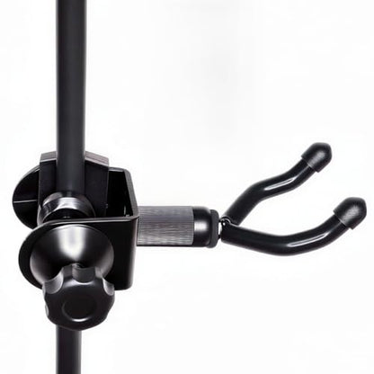Ukulele Hanger, Ukulele/Mandolin/Banjo Holder Attachment for Microphone Stands,Ukulele Wall Mount Stand