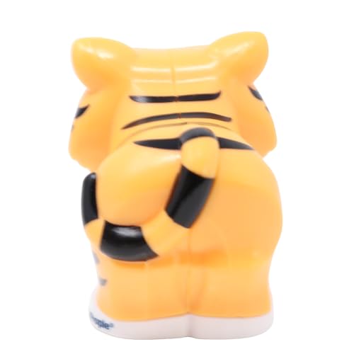 Fisher-Price Replacement Part Little People Noah's Ark Zoo Safari Jungle Animals Playset JLV11 - Replacement Light Orange Tiger Figure