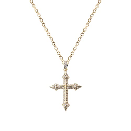 Cross Pendant Necklace for Women Jewelry Gold Cross Necklaces for Women Cross Necklace Minimalist Trendy Jewelry Valentines Day - style: CN9