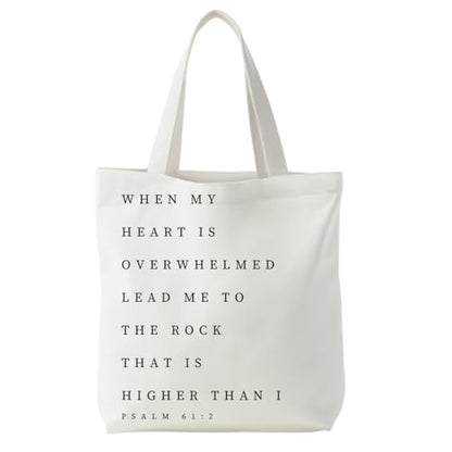 Jesus Christian Tote Bag for Women, Christian Bible Gifts, Religious Reusable Shopping Grocery Bags - color: Modern Christian Tote