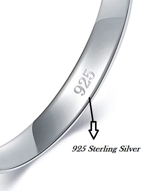 Sterling Silver Ring Stamped 925 Adjustable 2.2mm Plain Band Toe Ring Mid Ring