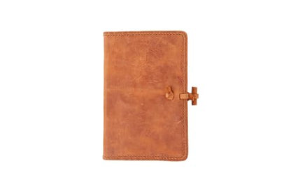 Compact NIV Bible - Genuine Leather Signature Edition, 6" x 9" Portable Size with Leather Pull-Tie Closure - Handcrafted in Honduras - Durable, Luxurious, Easy-to-Read New International Version - color: Signature Chocolate