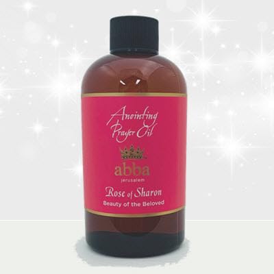ABBA Oil Rose of Sharon 8oz Anointing Prayer Oil in Gift Box - ABBA Jerusalem (8oz) - size: 8 Fl Oz (Pack of 1)