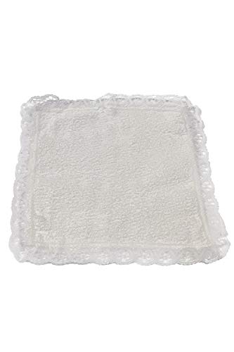 Swea Pea & Lilli White Pearl Cross Baptism Candle Set Kit for Christenings with Shell - Spanish