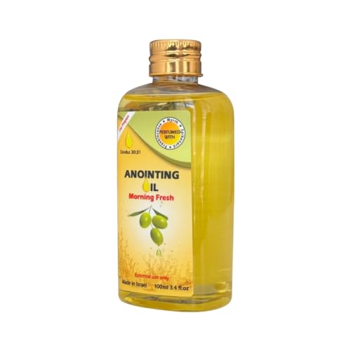 Frankincense Myrrh & Spikenard Anointing Oil from Israel - Scent of Galilee Perfume Holy Oil for Prayer 100ml / 3.38oz - size: 3.38 Fl Oz (Pack of 1)