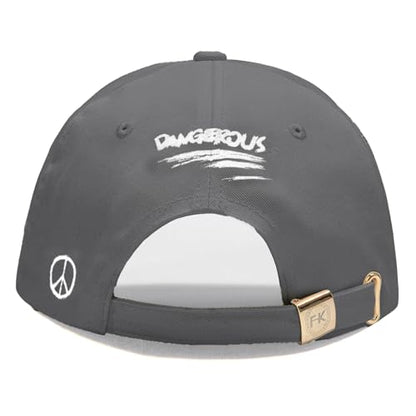 Baseball Cap for Women Men - Adjustable Size Hat - color: Dark Grey