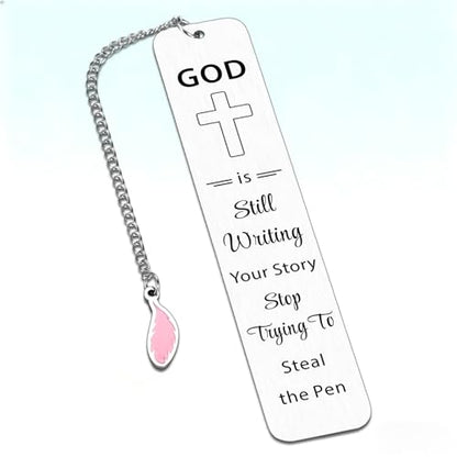 Christian Bookmark Gifts for Women Men, Inspirational Bible Verse Gift,Bookmarks for Reading Women Men Religious Scripture Book Marks Cross for Friends Bookish Readers Christmas Birthday Faith