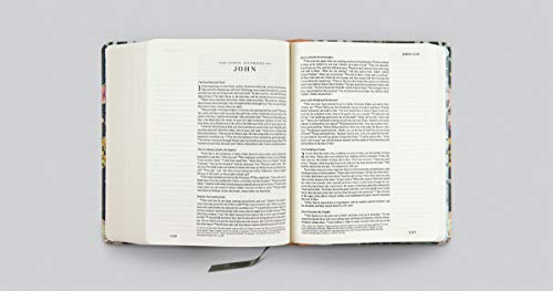 ESV Single Column Journaling Bible, Artist Series (Hardcover, Ruth Chou Simons, Be Transformed): Holy Bible, English Standard Version