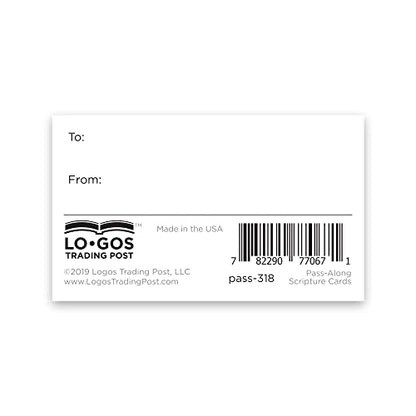 Jesus is Alive (Calvary), Matthew 28:6, Bulk Pack of 25 Affirmation Scripture Cards for Kids, Pass it On Christian Bible Verse Cards for Sunday School, Childrens Church, & Youth Group Ministry