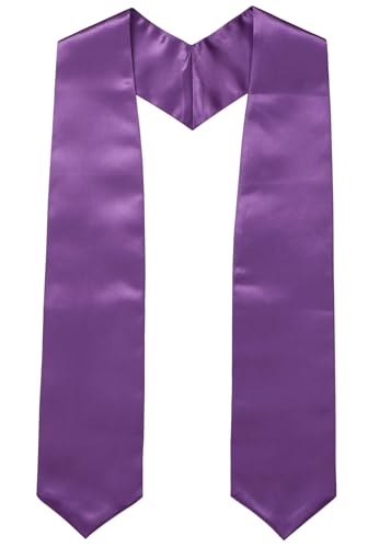 Newrara Graduation Stole - color: Purple
