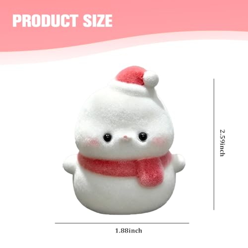 Cute Animal Car Screen Ornament, Snowman Dashboard Decoration - color: Snowman