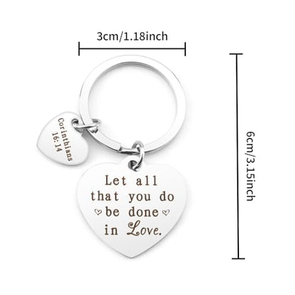 Christian Keychains Cross Keychain Bible Accessories Gifts Christian Gifts Religious Gifts - color: Bible Keychain