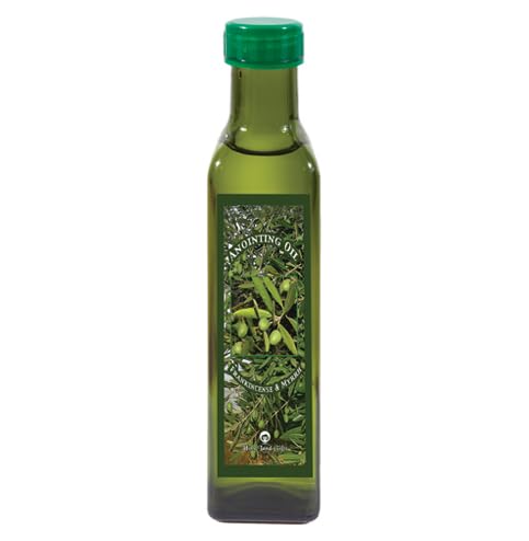 Anoint Oil-Scented Olive Oil for Shofar (8oz) by Holy Land Gifts