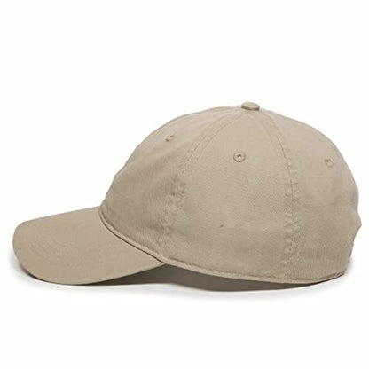 DSGN By DNA Say Mashallah Embroidered Hat Islamic Muslim Faith Inspired Cotton Baseball Cap Adjustable Dad Hat for Men&Women - color: Khaki