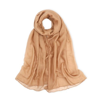 vimate Lightweight Scarf for Women Fashion Head Cover Hijab Cotton Voile Scarf Shawl Wrap for Spring Fall Winter Season - color: G2#.style 60-khika