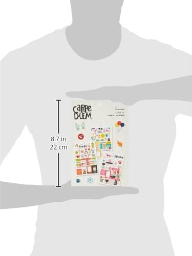 Carpe Diem 7974 Planner Essentials Seasons Sticker Tablet - color: Seasons, size: Pack of 1