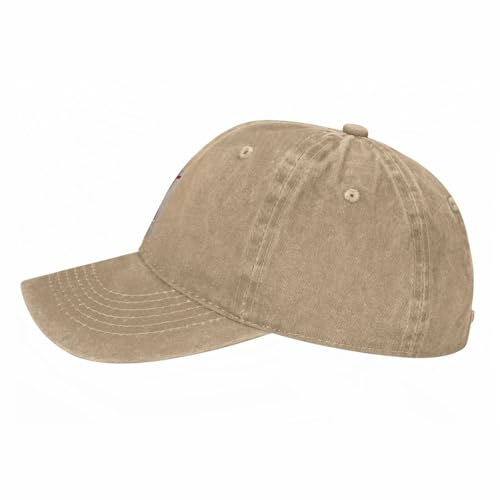 Embroidered Baseball Cap Christian Hat for Men Women - color: Natural, style: Faith Usa Flag