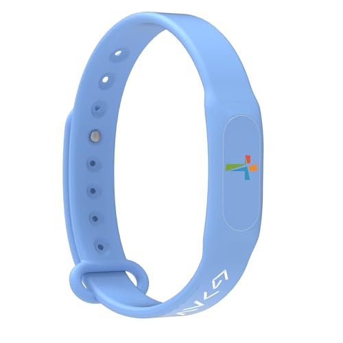 Bible Verse Bracelets – Silicone NFC-Enabled Faith Bracelet for Women & Men, 8 Colors Representing Emotions - color: Light-Blue(Faith Over Fear)