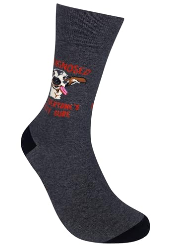 FUNATIC Crazy Socks with Funny Sayings - Novelty Gift for Men, Women, Adult - color: Undiagnosed