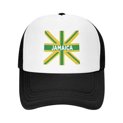 MOLAIGIN Trucker Hat, Adjustable Snapback Hat, Baseball Cap for Men Women, Breathable Mesh for Casual Wear - color: Black18