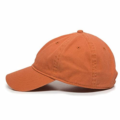 DSGN By DNA Say Mashallah Embroidered Hat Islamic Muslim Faith Inspired Cotton Baseball Cap Adjustable Dad Hat for Men&Women - color: Orange