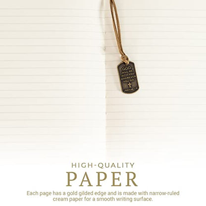 Divinity Boutique Journal, Man of God with Black Cross Charm (22880), Cross Black - color: Black