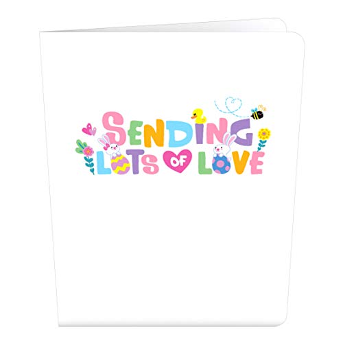 Lovepop Happy Easter Pop-Up Card with Envelope - color: Happy Easter