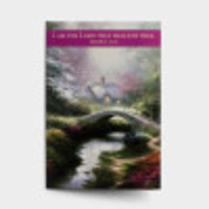 DaySpring - Thomas Kinkade Painter of Light - Get Well - 4 Garden Design Assortment with Scripture - 12 Boxed Cards & Envelopes, KJV (15322)