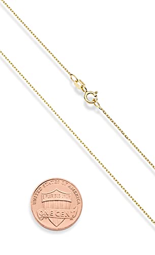 Miabella Italian 925 Sterling Silver Dainty Cross Necklace for Women - color: yellow-gold-plated-silver