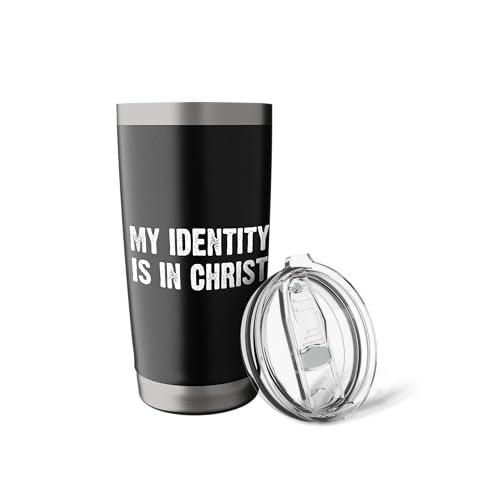 My Identity Is In Christ Stainless Steel Insulated Tumbler
